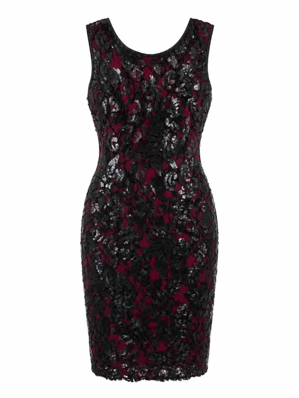cache red sequin dress NWT Cache Size 0 Dark Romantic Glam Party Dress Red Black Mesh‎ & Sequins